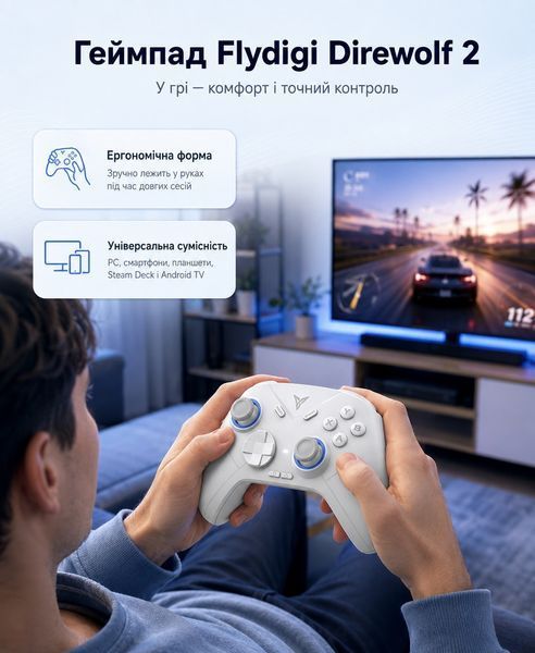 Геймпад Flydigi Direwolf 2 Gaming Controller 100025 фото